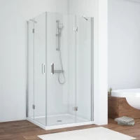 Душевой уголок Vegas Glass AFA TUR NOVO h1890 90 08 crystalvision 90x90 см, профиль хром, стекло прозрачное