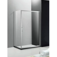 Душевой уголок 140x90 см Cezares MOLVENO-AH-11-140/90-P-Cr текстурное стекло