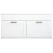 Комплект мебели белый матовый 95 см Sanflor Ванесса C15327 + C15326 - 3