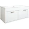 Комплект мебели белый матовый 95 см Sanflor Ванесса C15327 + C15326 - 4