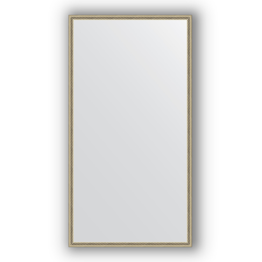 Зеркало 68х128 см витое серебро Evoform Definite BY 0742