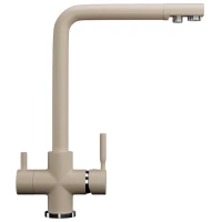 Смеситель для кухни с подключением к фильтру Ulgran бежевый U-016-328