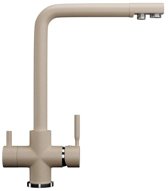 

Смеситель для кухни с подключением к фильтру Ulgran бежевый U-016-328