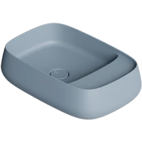 Раковина-чаша Alice Nur Plan 33200145N 60x40 см, накладная, лагуна матовая
