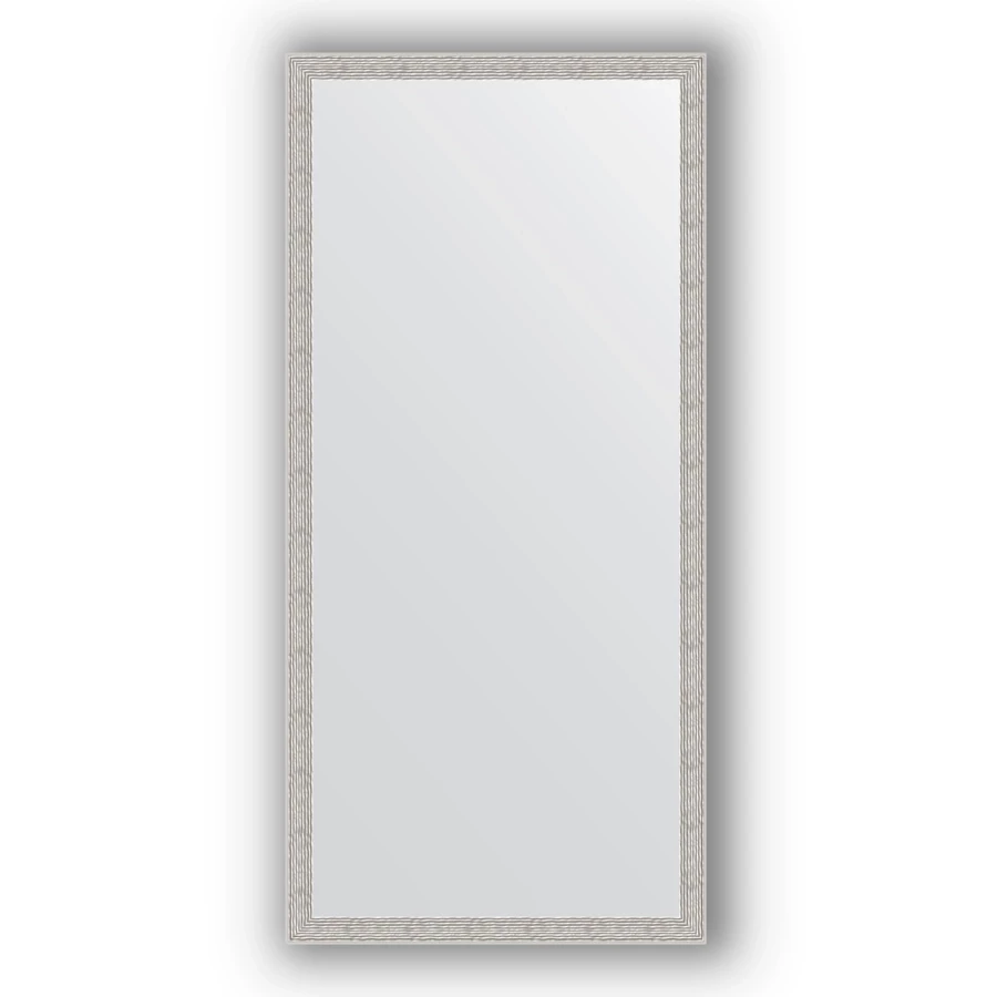 Зеркало 71x151 см волна алюминий Evoform Definite BY 3326 зеркало шкаф style line панда волна 60 с подсветкой белый 4650134470383