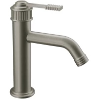 Смеситель для раковины Remer Atelier AL12XV без донного клапана, нержавеющая сталь