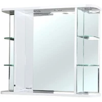 Зеркало 90x68 см белый глянец Bellezza Рио 4613615060015