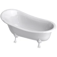 Ванна из литьевого мрамора Astra-Form Роксбург 01010032 170x79 см, отдельностоящая, белый