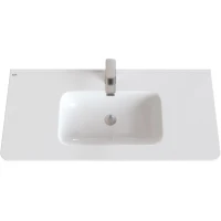 Раковина IDDIS Optima Home 0101000i28 100x47 см, накладная, белый