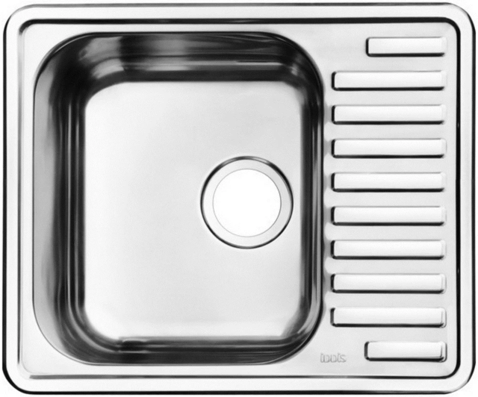 Кухонная мойка IDDIS Strit полированная сталь STR58PDi77