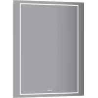 Зеркало Aqwella Vision VIS0206BH 60x70 см, с LED-подсветкой, сенсорным выключателем, диммером, антизапотеванием