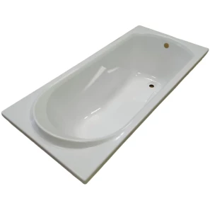 Изображение товара акриловая ванна 160,4x75,4 см eurolux ontario e1016075027
