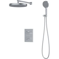 Душевой комплект IDDIS Duna DUNSB0Ti67P 320 мм, с термостатом, хром