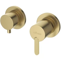 Смеситель для ванны Cezares Leaf LEAF-VDIM3-SR