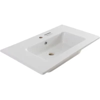 Раковина Allen Brau Fantasy 4.11012.20 81,5x46,5 см, накладная, подвесная, белый