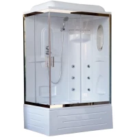 Душевая кабина 120x80x217 см Royal Bath RB8120BP2-T-CH-R прозрачное