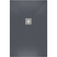 Душевой поддон Allen Brau Priority 8.31006-BGM 120x80 см, из литьевого мрамора, прямоугольный, синий матовый