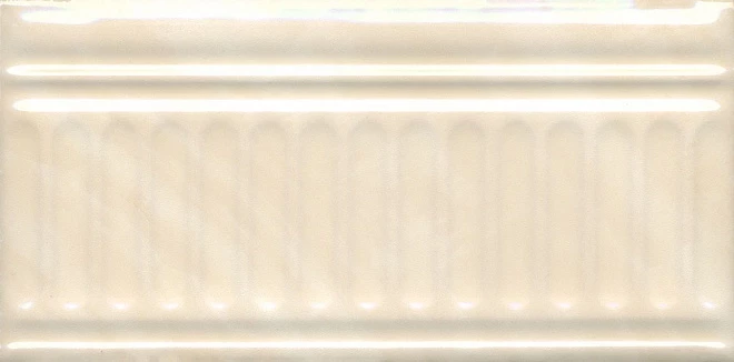 Керамическая плитка Kerama Marazzi Бордюр Летний сад беж структ. 9,9x20 19017\3F