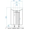 Тумба белый глянец 31,2x31,2 см Style Line Веер ЛС-00000092 - 8