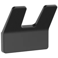 Крючок IDDIS Slide SLIBS20I41 двойной, для ванны, черный матовый