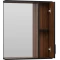 Зеркальный шкаф Misty Кедр П-Кед04060-011П 60x72 см R, черный матовый/орех - 4