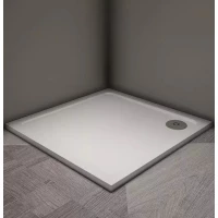 Душевой поддон из литьевого мрамора 90x90 см Veconi Tezeo Stone TZ08-90K-01-19C3