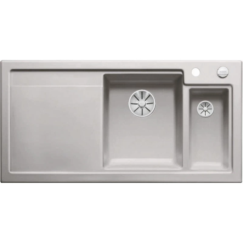 Кухонная мойка Blanco Axon II 6S InFino серый алюминий 524145