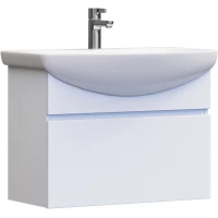 Тумба под раковину Vigo Wing tp.WIN.BAL.70.1Y белая 66 см, подвесная, белый