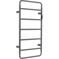 Полотенцесушитель электрический Wonzon & Woghand Wismar WW-AL202-GM 904x475, МЭМ правый, темный графит матовый