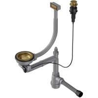 Сифон для кухонной мойки Omoikiri  WK-1-A-AB022 4956471 3 1/2