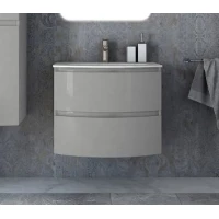 Тумба Grigio Lucido 69 см Cezares Vague 54854