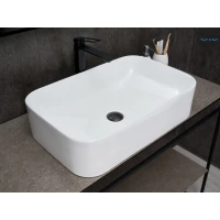 Раковина-чаша GID N9599 61x38 см, накладная, белый