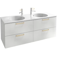 Тумба белый матовый 140 см Jacob Delafon Odeon Rive Gauche EB2526-R8-M49