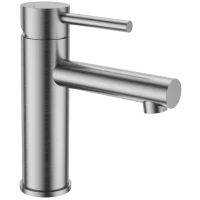 Смеситель для раковины Wonzon & Woghand WW-H9089-BS никель матовый