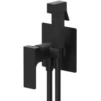 Гигиенический душ Remer Absolute AU65NO со смесителем, черный матовый