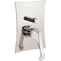 Смеситель для ванны Emmevi Ares 76019/NS встраиваемый, никель матовый