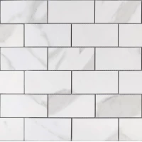 Мозаика Marble Porcelain Calacatta POL мозаика 48х98