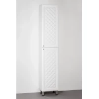 Пенал Style Line Канна ЛС-00000193 напольный R, белый глянец