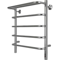 Полотенцесушитель электрический 600x550 Larusso Стандарт с полкой П5 4670078536419