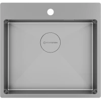 Кухонная мойка KuchenStern Werk 60 507SS50 54x51 см, нержавеющая сталь