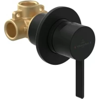 Смеситель для душа Villeroy & Boch Dawn TVS106002000K5 встраиваемый, черный матовый