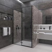 Душевая дверь 100 см Veconi Vianno VN73B-100-01-C4 прозрачное