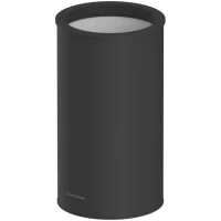 Стакан для зубных щеток Whitecross Ergo ER2236BL настольный, черный матовый