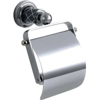 Держатель туалетной бумаги Boheme Murano 10901-B-CR хром/черный