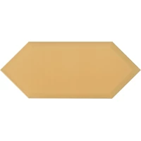 Плитка 35019 Алмаш грань желтый глянцевый 14x34