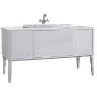 Тумба белый глянец 148,2 см Belux Римини Н 140-03 4810924256270