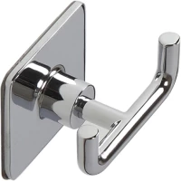 Крючок Fixsen Square FX-93105a двойной, для ванны, хром