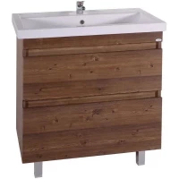 Тумба с раковиной светлый орех 81 см ASB-Mebel Коста                 