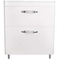 Тумба белый глянец 70 см Style Line Каре СС-00002266