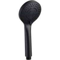 Душевая лейка Fashun A023-7 94 мм, 5 режимов, черный матовый